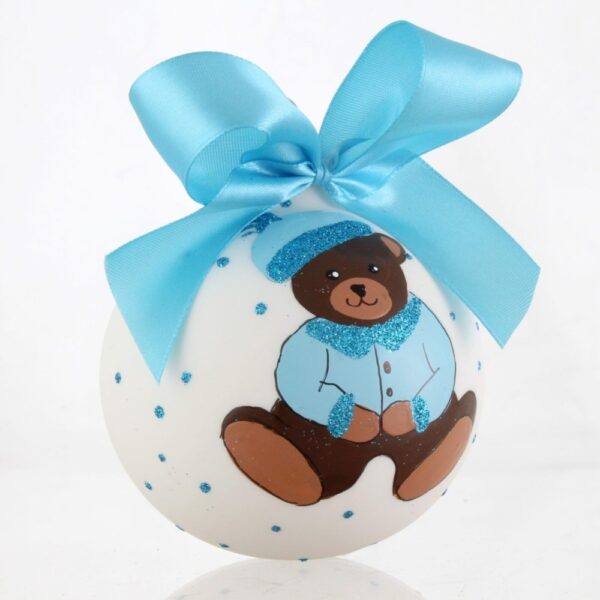 bombka miś pierwsza gwiazdka