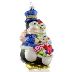 bombka-rodzina-pingwinkow
