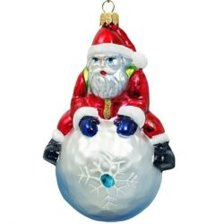 bombka mikołaj na kuli