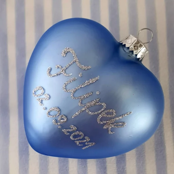 bombka serce perwsza gwiazdka