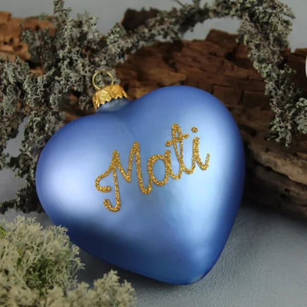 bombka niebieska z imieniem